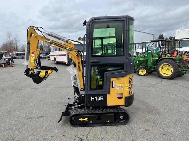 2024 AGT Industrial Yellow H13R Mini Excavator 420CC Gas Engine (New) image 2
