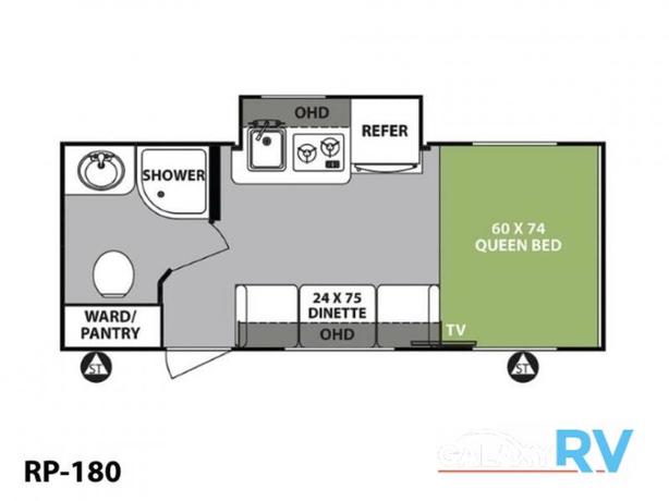 Used 2019 Forest River RV R Pod RP-180 image 4