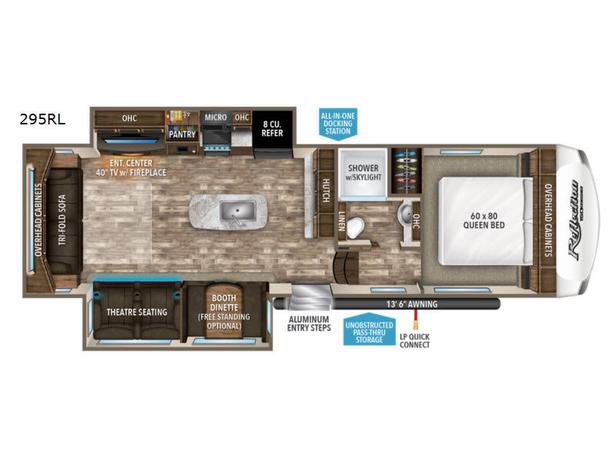 Used 2019 Grand Design Reflection 150 Series 295RL image 5