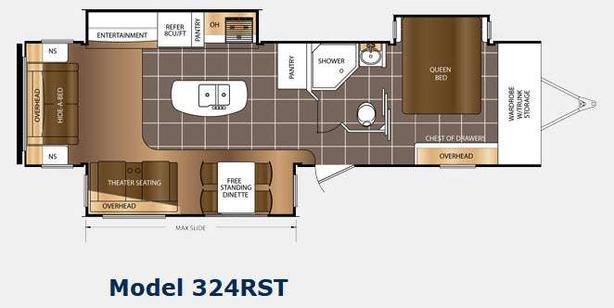 Used 2015 Prime Time RV LaCrosse 324RST image 4