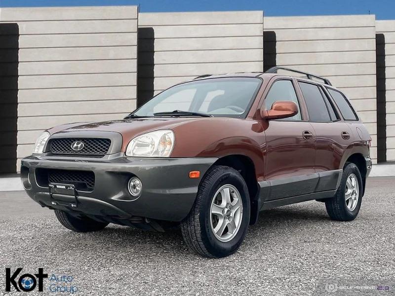 2002 HYUNDAI SANTA FE display photo