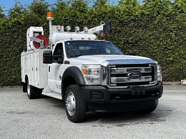 2016 Ford F-550 XL Super Duty Regular Cab Dually Diesel 4x4 Service Truck with C image 2
