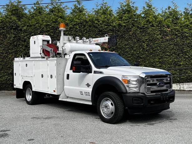 2016 Ford F-550 XL Super Duty Regular Cab Dually Diesel 4x4 Service Truck with C image 1