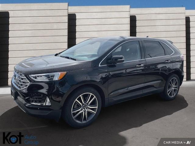 2021 Ford Edge Titanium AWD - HITCH! LEATHER INTERIOR! MEMORY DRIVER'S SEAT! display photo