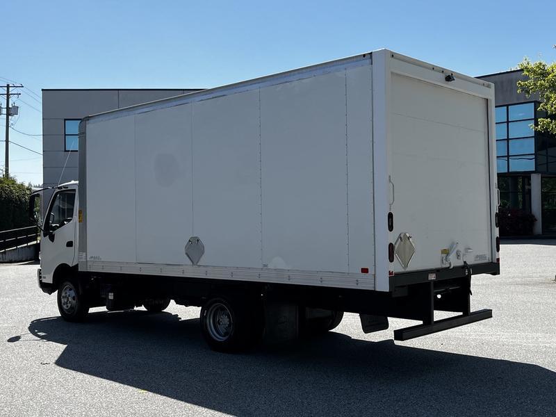 2020 Hino 155 18 Foot Cube Van with Aluminum Ramp display photo