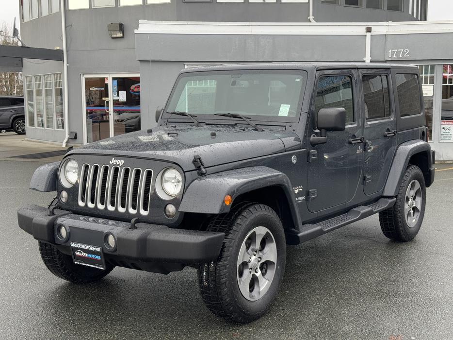 2018 Jeep Wrangler JK Unlimited Sahara 4WD-Hard Top, Block Heater &Auto Headligh display photo