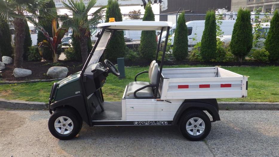2015 Club Car Carryall 500 Gas Engine Dump Box display photo