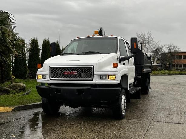 2005 GMC C5500 Duramax Hydraulic Brakes Dump Truck Diesel 4x4 image 4