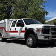 2009 Ford F-550 Crew Cab Super Duty Dually Diesel Ex Fire Service Truck 4WD thumbnail image 1
