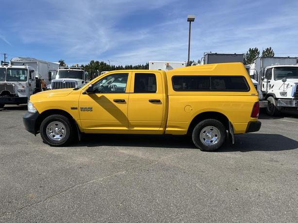 2015 RAM 1500 Tradesman Quad Cab 4WD with canopy and rear bed slide image 2