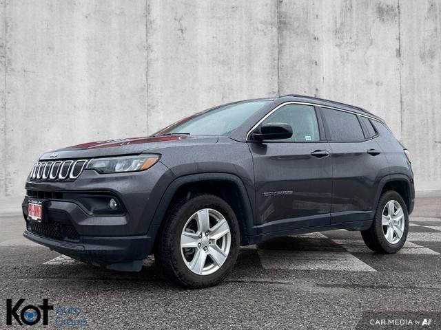 2022 Jeep Compass North | Remote Start | Heated Seats & Steering Wheel | Apple C display photo