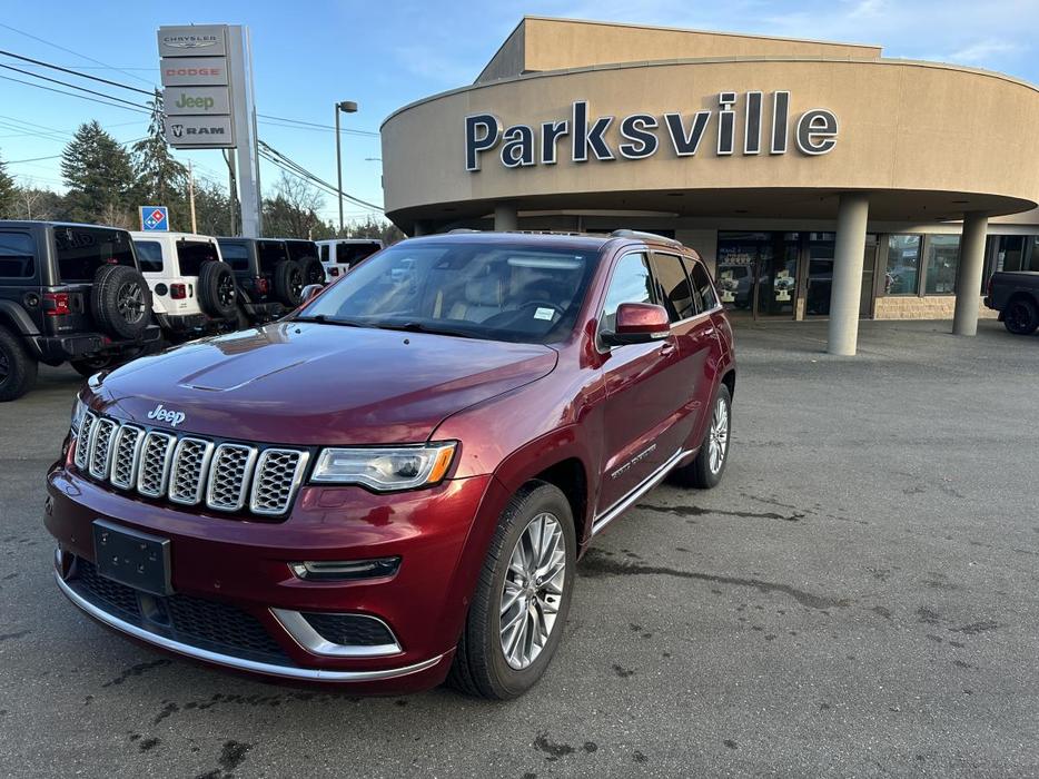 2018 Jeep Grand Cherokee Summit 4x4 display photo