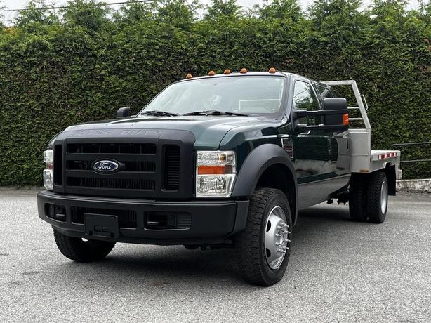 2008 Ford F-550 Powerstroke Diesel SuperCab 10 Foot Flatdeck 4WD image 1