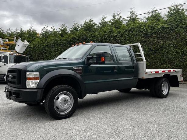 2008 Ford F-550 Powerstroke Diesel SuperCab 10 Foot Flatdeck 4WD image 4
