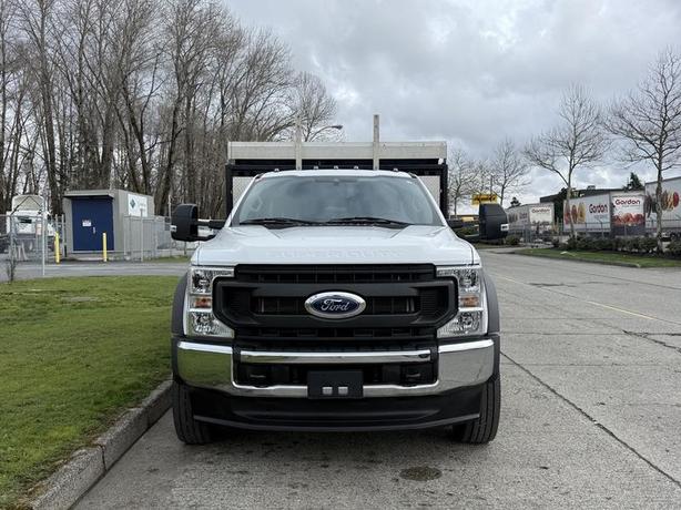 2021 Ford F600 XL Regular Cab 4WD Powerstroke Diesel Dually Dump Truck image 3