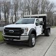 2021 Ford F600 XL Regular Cab 4WD Powerstroke Diesel Dually Dump Truck thumbnail image 4