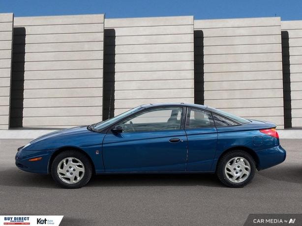 2001 Saturn SC MANUAL, KEY TWO DOOR, SUNROOF, GREY INTERIOR, CD PLAYER WITH RADI image 3