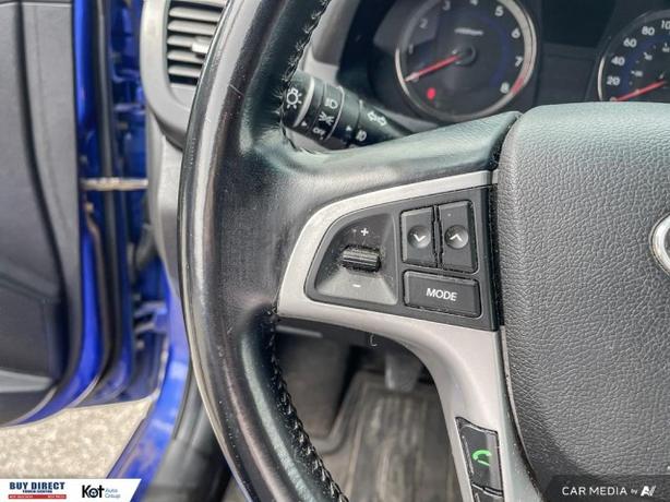 2014 Hyundai Accent GLS MANUAL, KEYLESS ENTRY, HEATED FABRIC SEATS, SUNROOF, BLU image 8
