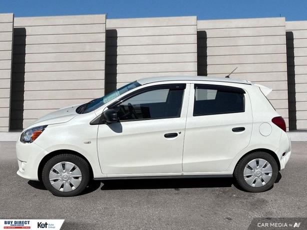 2015 Mitsubishi Mirage ES MANUAL, AUTO WINDOWS, FABRIC SEATS, BLACK INTERIOR, LO image 3