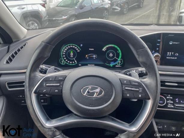 2022 Hyundai Sonata Hybrid Ultimate - ADAPTIVE CRUISE CONTROL! LEATHER INTERIOR! image 7