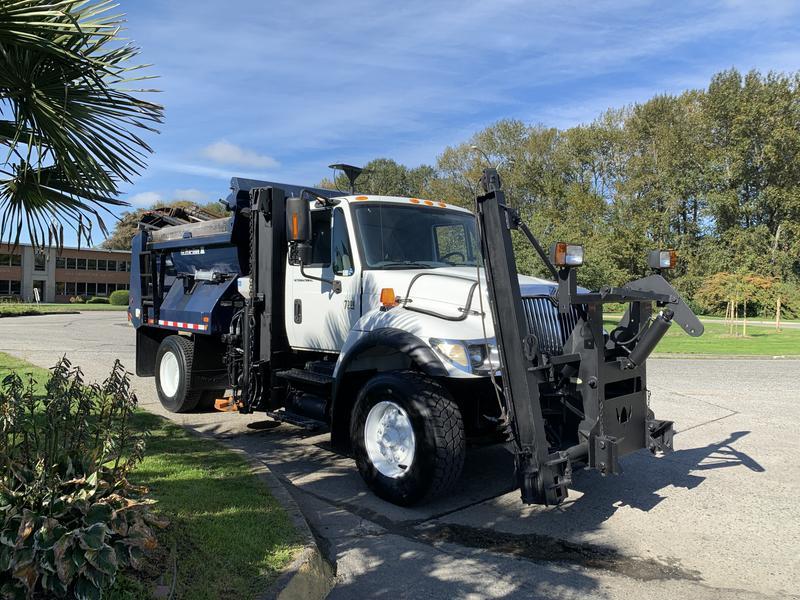 2007 International 7300 Dump Truck With Plow and Spreader Diesel display photo
