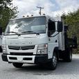 2015 Mitsubishi Fuso FE 10 Foot Dump Truck Diesel thumbnail image 4