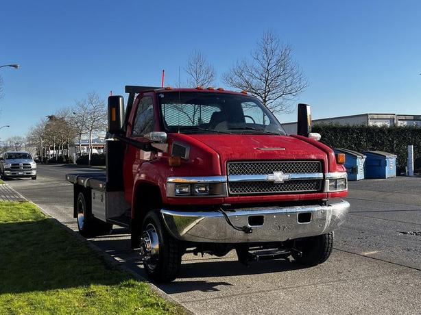 2005 Chevrolet C4C042 Flat Deck With Plow 3 Seater Diesel 4WD image 2