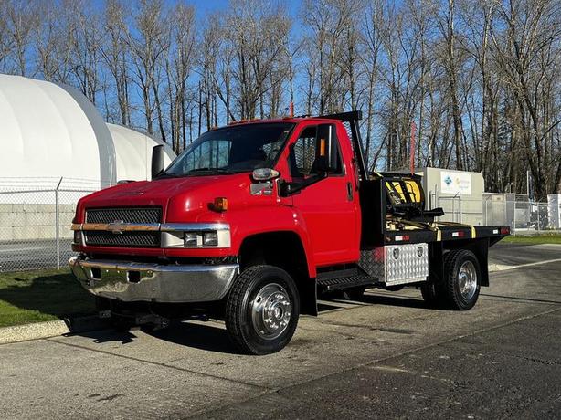2005 Chevrolet C4C042 Flat Deck With Plow 3 Seater Diesel 4WD image 5