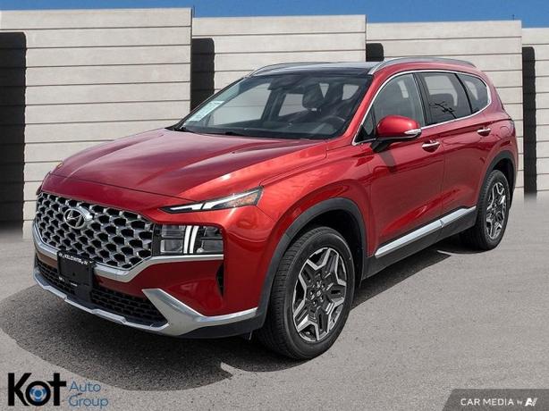 2021 Hyundai Santa Fe Hybrid Luxury HYBRID! BLINDSPOT! FORWARD COLLISION! LEATHE image 1