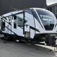 2022 Heartland Torque T281 33 Foot Toy Hauler Travel Trailer with 2 Slide Outs thumbnail image 1