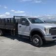 2019 Ford F-550 2WD 17 Foot Flat Deck Truck w/ Power Tailgate thumbnail image 1