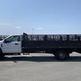 2019 Ford F-550 2WD 17 Foot Flat Deck Truck w/ Power Tailgate thumbnail image 4
