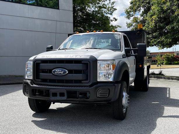 2016 Ford F-550 12 Foot Flat Deck 2WD Diesel image 4