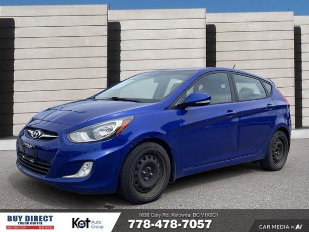 2014 Hyundai Accent GLS MANUAL, KEYLESS ENTRY, HEATED FABRIC SEATS, SUNROOF, BLU image 1