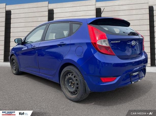 2014 Hyundai Accent GLS MANUAL, KEYLESS ENTRY, HEATED FABRIC SEATS, SUNROOF, BLU image 4