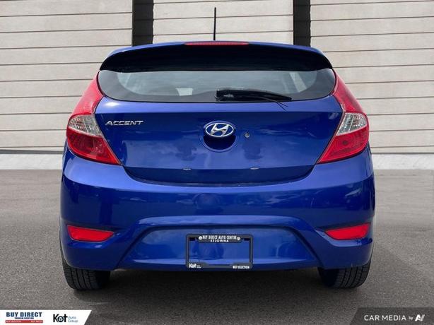 2014 Hyundai Accent GLS MANUAL, KEYLESS ENTRY, HEATED FABRIC SEATS, SUNROOF, BLU image 5