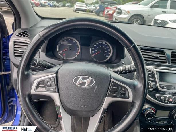 2014 Hyundai Accent GLS MANUAL, KEYLESS ENTRY, HEATED FABRIC SEATS, SUNROOF, BLU image 6