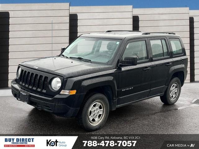2015 Jeep Patriot Sport MANUAL, FABRIC SEATS, CD PLAYER WITH FM+AM RADIO, HEAT A display photo