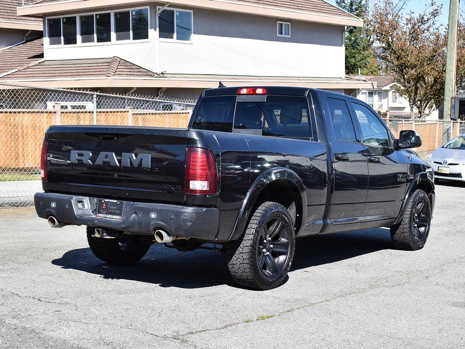 2018 Ram 1500 Sport Night Edition - Ventilated Leather, Navi display photo