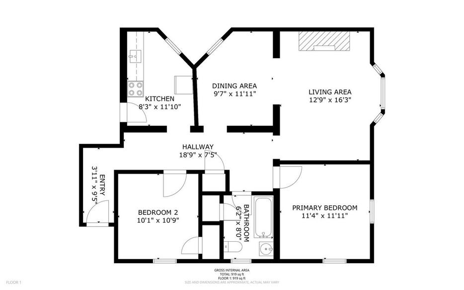 2 bedroom The Princeton display photo