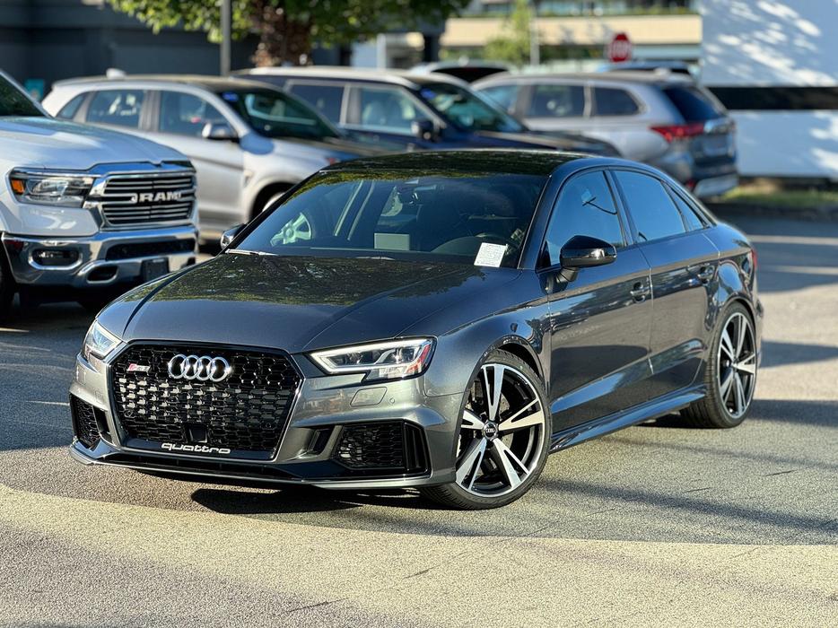 2018 Audi RS 3 Sedan Carbon Ceramics, Unitronic, No Accidents display photo