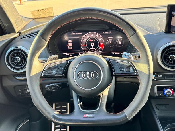 2018 Audi RS 3 Sedan Carbon Ceramics, Unitronic, No Accidents image 8