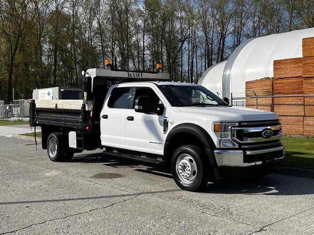 2021 Ford F-550 Crew Cab Powerstroke Diesel Dump Truck 4WD image 1