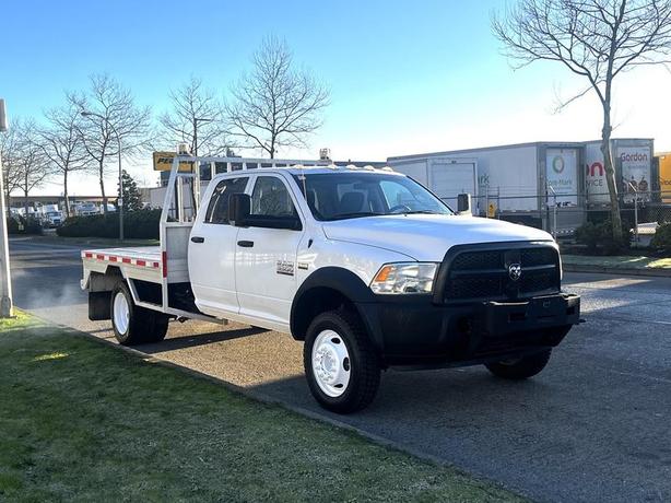 2014 RAM 5500 Crew Cab 9 Foot Flat Deck Dually 4WD image 1