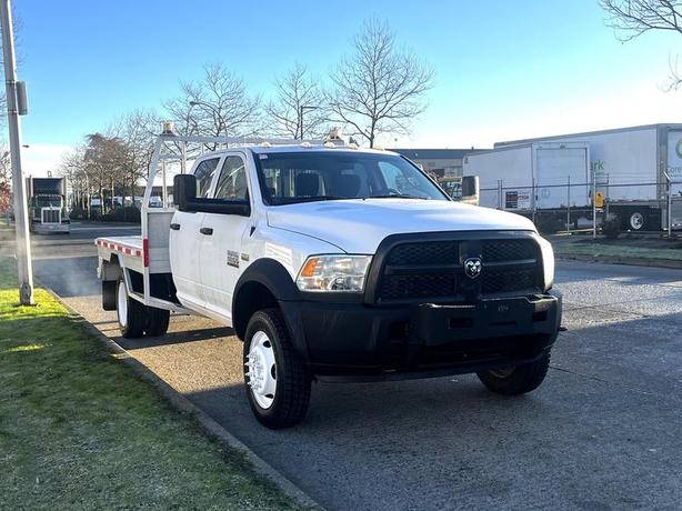 2014 RAM 5500 Crew Cab 9 Foot Flat Deck Dually 4WD image 2