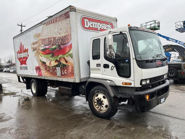 2006 GMC F7B042 20 Foot Cube Van Diesel With Power Tailgate image 7