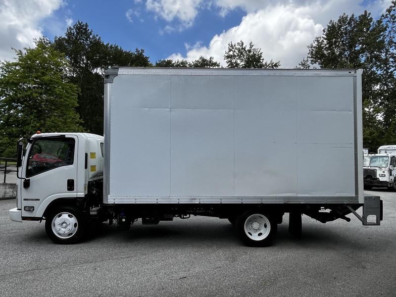 2018 Isuzu NPR 16 Foot Cube Van with Power Tailgate 3 Seater Diesel display photo
