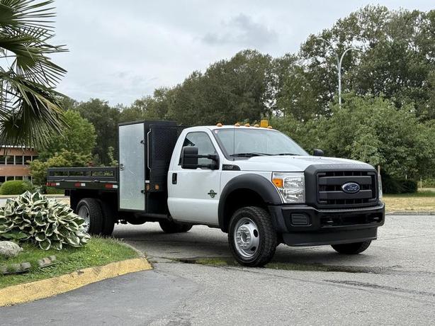 2016 Ford F-550 14 Foot Flat Deck 2WD Diesel image 1
