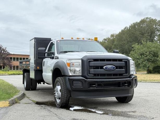 2016 Ford F-550 14 Foot Flat Deck 2WD Diesel image 2