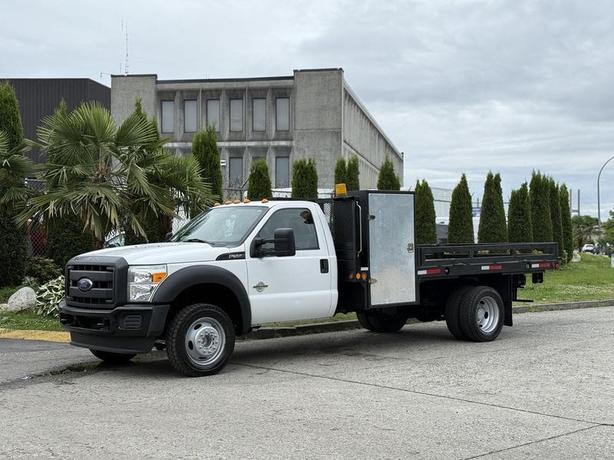 2016 Ford F-550 14 Foot Flat Deck 2WD Diesel image 5